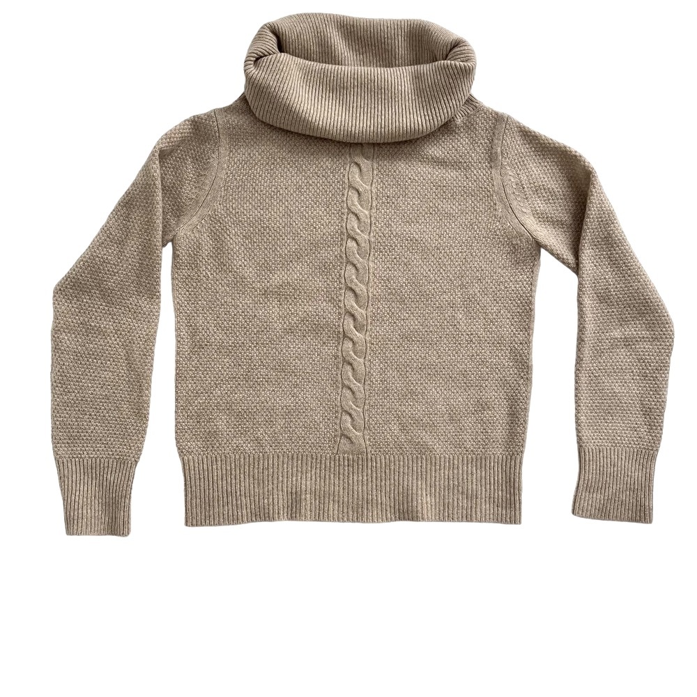 MAX MARA NETTARE LUXE CASHMERE PULLOVER SWEATER NEUTRAL COWL NECK WOMEN SZ SMALL - Picture 9 of 16